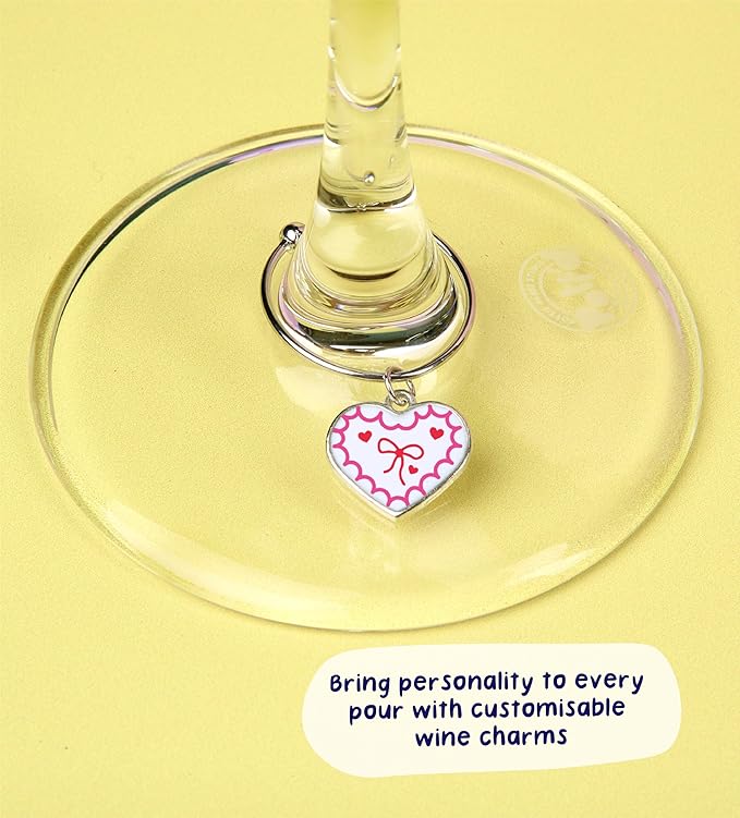 Pott’d Paintables Paint-a-Wine Glass Kit – DIY Glass Painting Kit for Adults with Wine Glasses, Enamel Paints, Brushes, Pens and Charms, Craft Kit for Adults, Perfect for Beginners