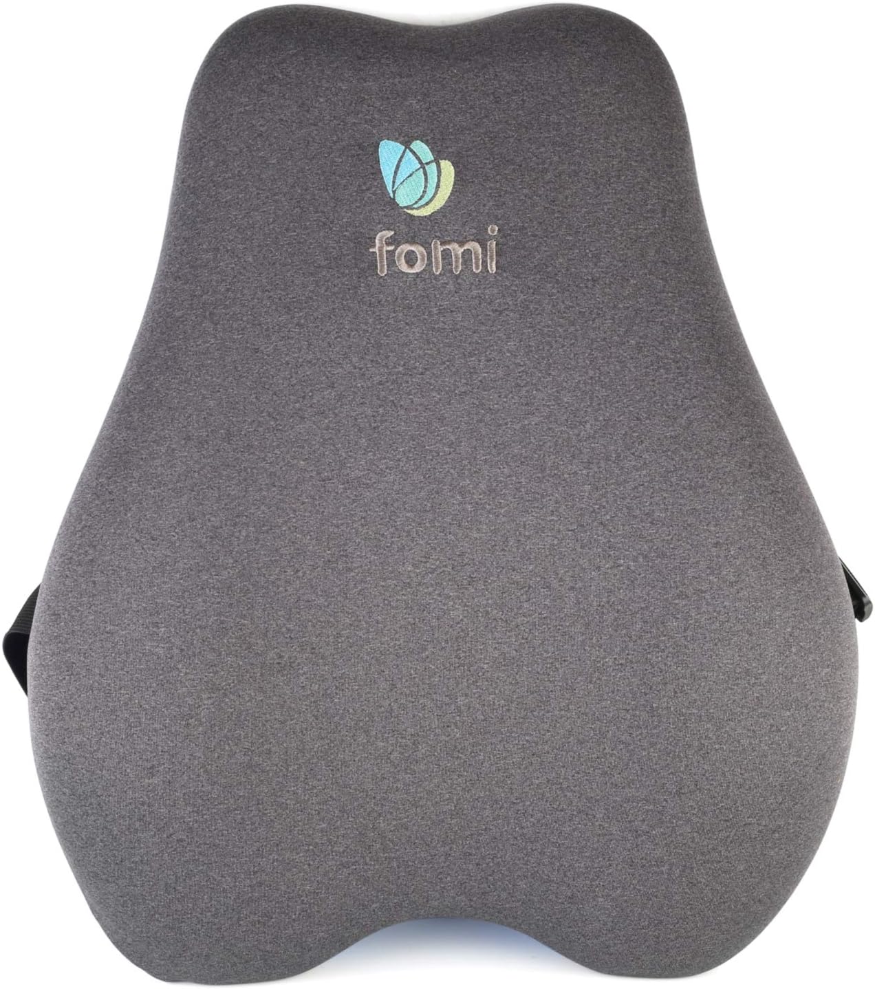 FOMI Extra High Back Lumbar Support Pillow | Thick Thoracic Foam Pad for Car, Home, Office, Gaming Chair, Wheelchair, Recliner | Sciatica, Tailbone Pain Relief | Upper Lower Backrest, Posture Aid