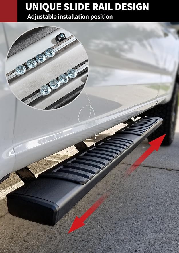 YITAMOTOR Running Boards Compatible with 2019-2025 Dodge Ram 1500 Crew Cab New Body Style Nerf Bars Side Step (Exclude 1500 Classic)