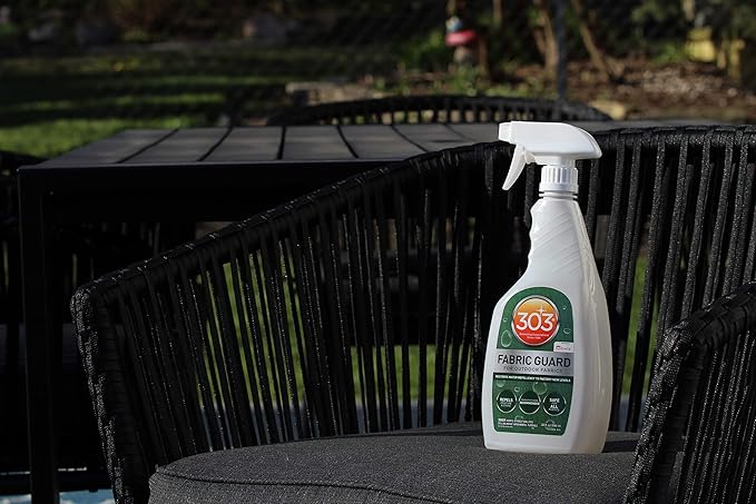303 Products Fabric Guard – Water Repellent & Stain Shielding Fabric Spray, Safe for All Outdoor Upholstery, Easy to Use, Manufacturer Recommended Protectant Spray, 32oz (6 Pack)