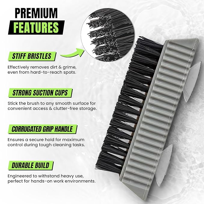 Grip Clean 4 Pk Combo – Hand Cleaner for Mechanics with Wall-Mounted Soap Dispenser + 2 Gallons Heavy-Duty Liquid Pumice Hand Soap, Natural Clay & Coconut Oil for Auto Mechanics, Industrial, & Garage