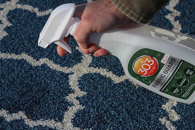 303 Products Fabric Guard – Water Repellent & Stain Shielding Fabric Spray, Safe for All Outdoor Upholstery, Easy to Use, Manufacturer Recommended Protectant Spray, 32oz (6 Pack)