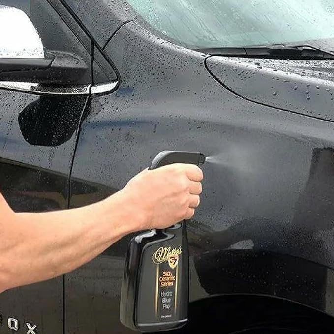 McKee's 37 - Hydro Blue PRO SiO2 Coating | Advanced Yet Easy Spray On Rinse Off Ceramic Coating for Enhanced Shine & Hydrophobic Protection (128 oz)