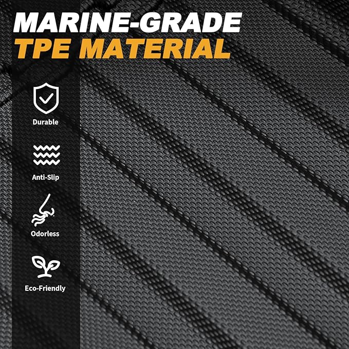 Bed Mat for Toyota Tundra 2022-2026, All Weather Truck Bed Liner for 2026 2025 Toyota Tundra Accessories, 5.5FT TPE Cargo Liner Truck Mat