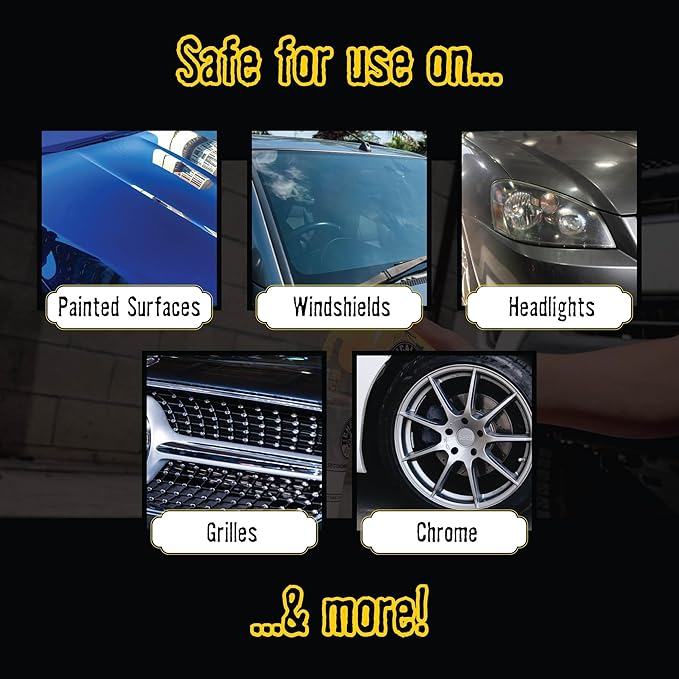 Chemical Guys Bug & Tar Wash Heavy Duty Bug, Tar, Grime, Tree Sap & Bird Dropping Remover - Safe for Paint, Glass, Chrome, Plastic & All Exterior Surfaces (64 oz) CWS_104_64