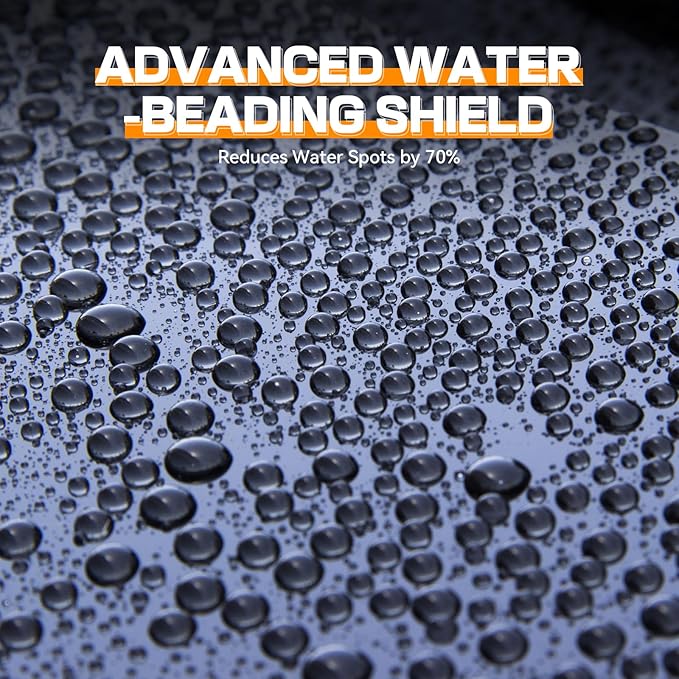 Black Car Wax Paste with Carnauba - Cera para Autos, Swirl Mark Minimizer & Gloss Enhancer for Dark Vehicles, Safe on Clear Coat, 180g Kit w/Applicator Sponge & Microfiber Towel