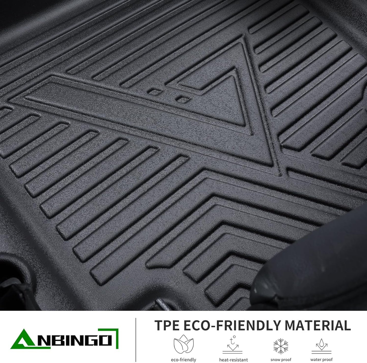 ANBINGO® 2025 Honda Ridgeline Floor Mats, Fit for 2024 Ridgeline, 2017 Ridgeline, 2018 Ridgeline, 2019 Ridgeline, 2020 Ridgeline, 2021 Ridgeline, 2022 Ridgeline, 2023 Ridgeline