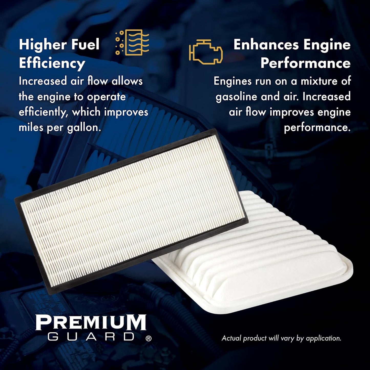 PG Engine Air Filter PA99209 | Fits 2017-2025 Chrysler Pacifica, 2020-2025 Voyager, 2021-2025 Grand Caravan