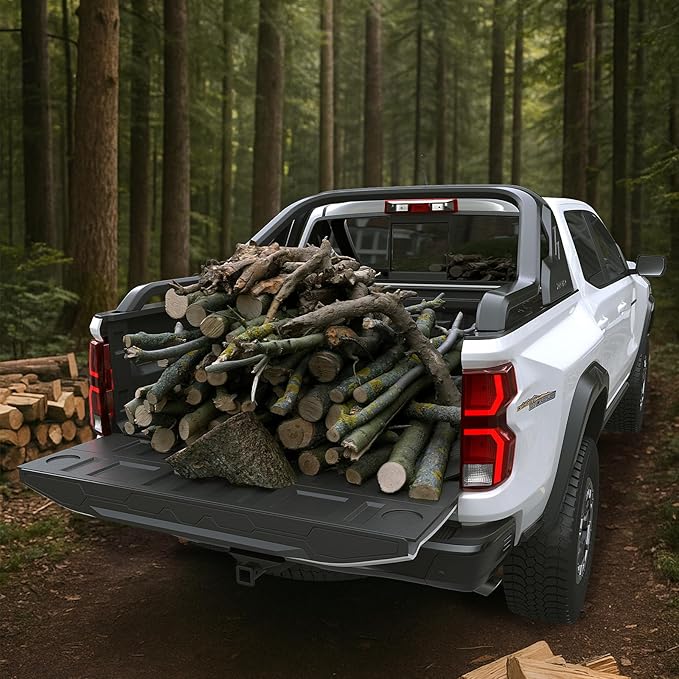 Bed Mat for 2026 2025 2024 Toyota Tacoma, All Weather Truck Bed Liner for 2026 2025 Toyota Tacoma Accessories, 5FT TPE Cargo Liner Truck Mat