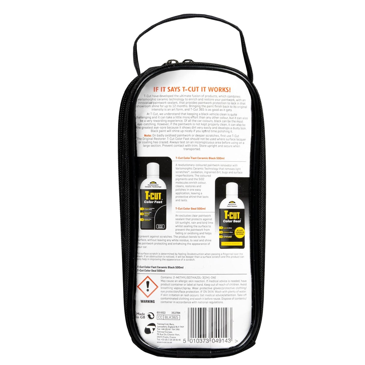 T-Cut Paintwork Perfection Kit - Ultimate Black