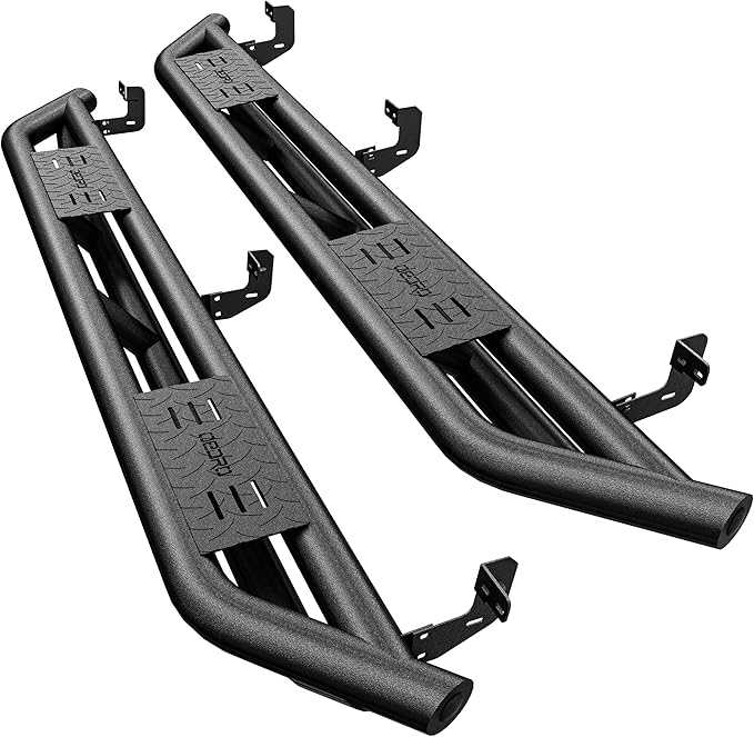 AUTOSAVER88 6.5'' Running Boards Compatible with 2009-2018 Dodge Ram 1500 Crew Cab, 2019-2024 1500 Classic, 2010-2025 Ram 2500/3500, Textured Black Side Step Rails Tube Nerf Bars