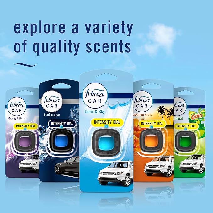 stocking stuffers for men, febreeze, fabreeze, febreeze, car air freshener, fragrance stick on, for cars, air refresher, febreze clip, auto, automobile, car smell fighter, vent air freshener