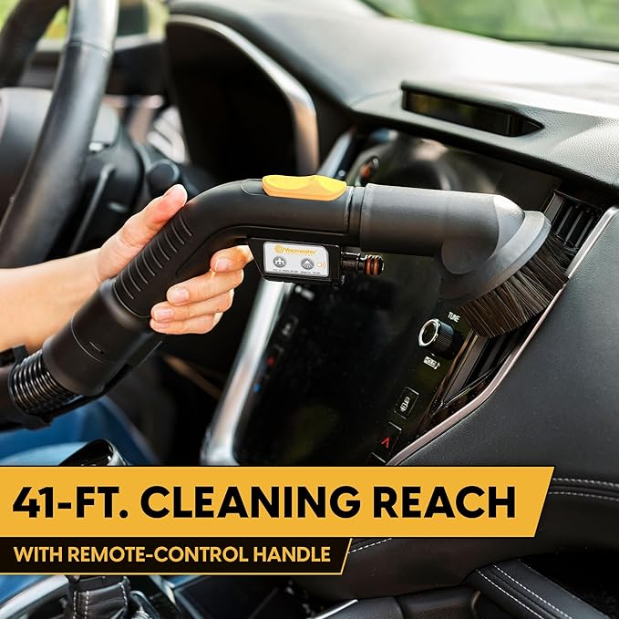 Vacmaster VK809PWR 0201 8 Gallon 5.5 Peak HP Wet/Dry/Upholstery Shampoo Vacuum Cleaner