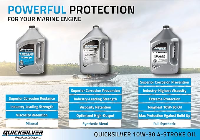Quicksilver 10W-30 Marine Engine Oil