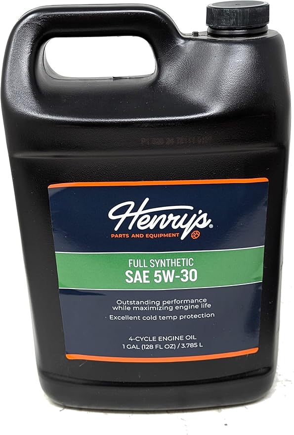 Henry's H3053518 SAE 5W-30 Full Synthetic Engine Oil Gallon and Fuel Treatment