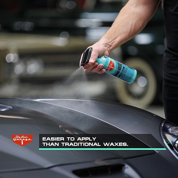 Jay Leno's Garage Radiant Ceramic Coating – Ceramic Coating for Cars and Trucks, Easy-to-Apply Ceramic Spray Coating for Long-Lasting Ceramic Coat Protection, Enhances Shine and Gloss of Your Vehicle