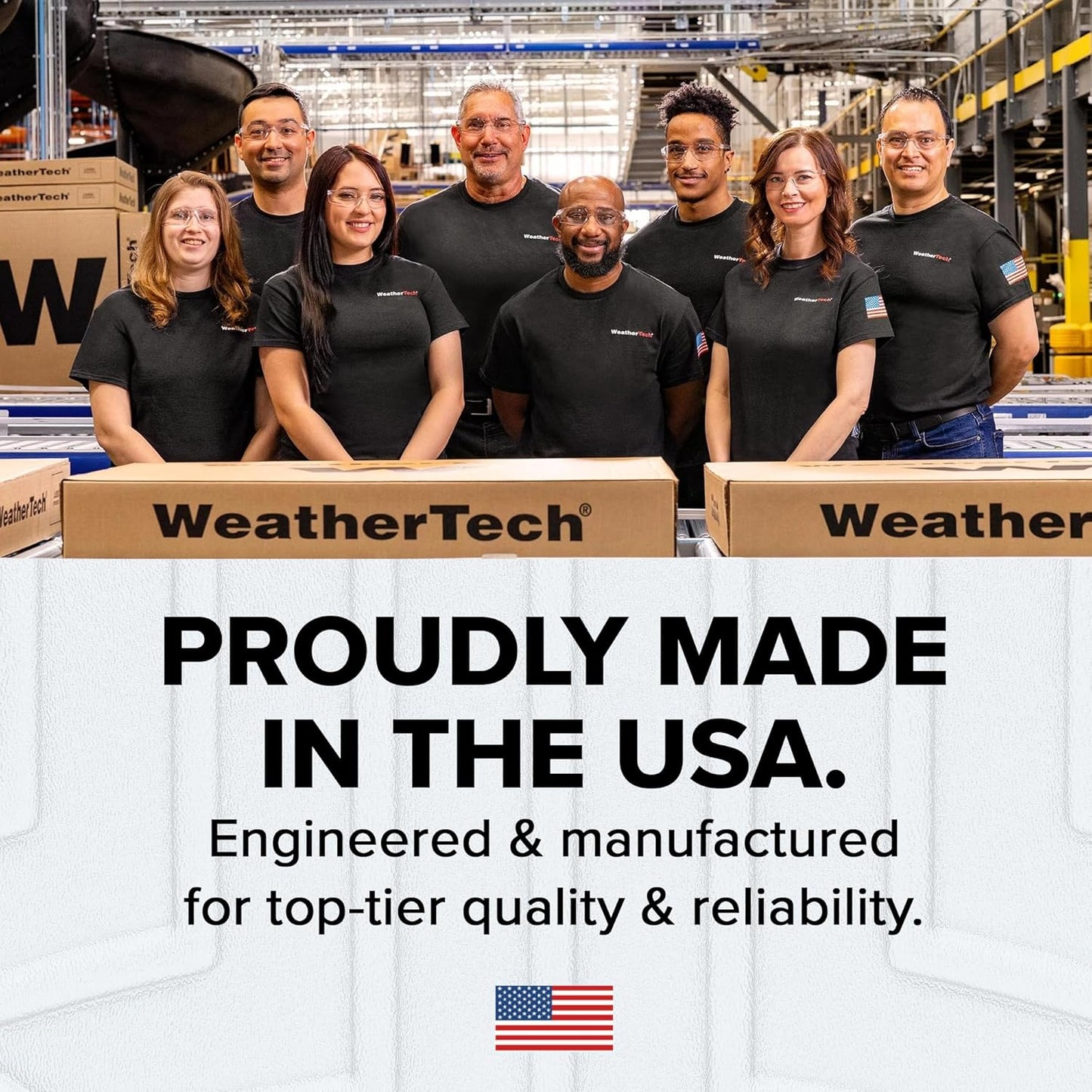 WeatherTech Custom Fit FloorLiners for Honda CR-V, CR-V Hybrid - 1st & 2nd Row (441780-1-2), Black