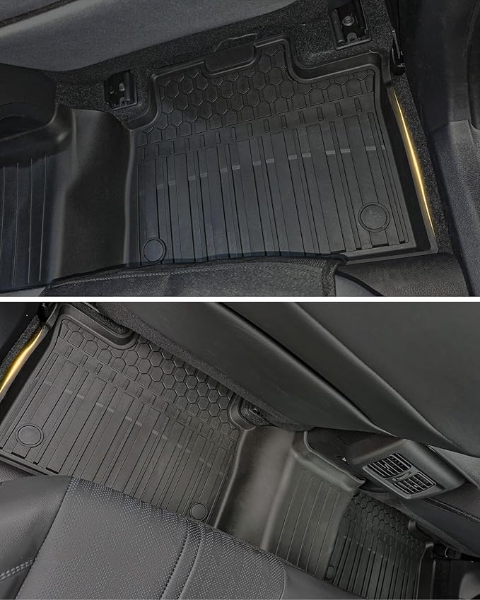 3W Floor Mats for Toyota Camry 2025 2026, Custom Fit TPE All Weather Floor Liners for Toyota Camry (Include Hybrid/LE/SE/XLE/XSE) Accessories, Black