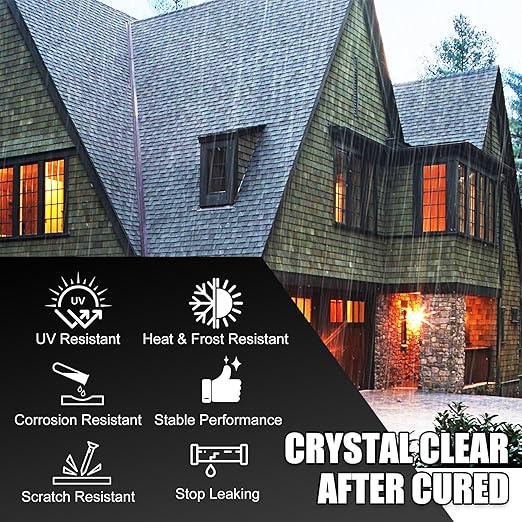 Waterproof Sealant - 35oz Water-Based Transparent Waterproof Coating, Invisible Water Proof Agent Indoor & Outdoor, Anti-Leakage Water Sealant for Roofs, Walls, Bathroom, Kitchen, Terraces, Garden