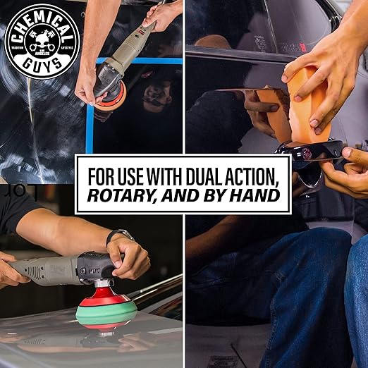 Chemical Guys P4 Precision Paint Perfection Polish - Scratch & Swirl Remover for Cars, Trucks, SUVs & Motorcycles, Fixes Paint Imperfections & Towel Marks, Restores Gloss & Clarity, 16 oz