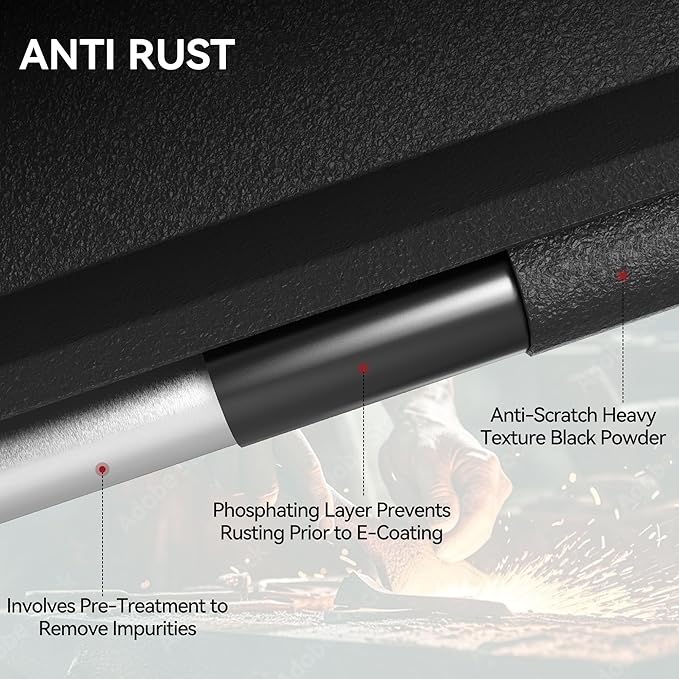 YITAMOTOR Running Boards Compatible with 2019-2025 Dodge Ram 1500 Crew Cab New Body Style Nerf Bars Side Step (Exclude 1500 Classic)