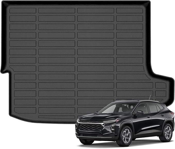 Auxko All Weather Cargo Mat Fit for Chevro;et Chevy Trax & Buick Envista 2024 2025 2026 TPE Cargo Liners Trax Accessories Set All Season Guard Odorless Anti-Slip Trunk Mat