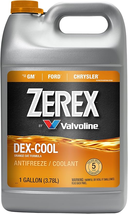 Zerex DEX-COOL Organic Acid Technology Concentrate Antifreeze/Coolant 1 GA, Case of 6
