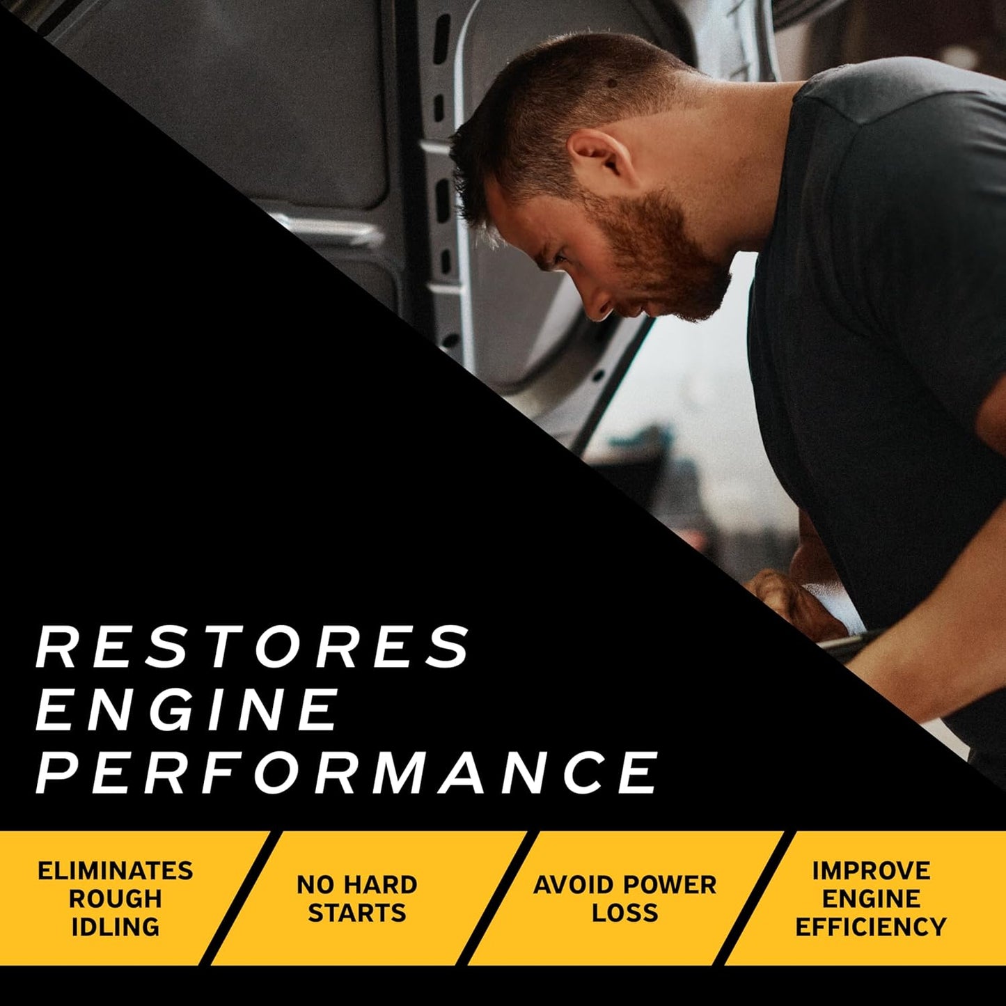 Fuel Injector Cleaner, Cleans Deposits, Improves Engine Performance & Gas Efficiency, 12 Fl Oz (Pack of 12)