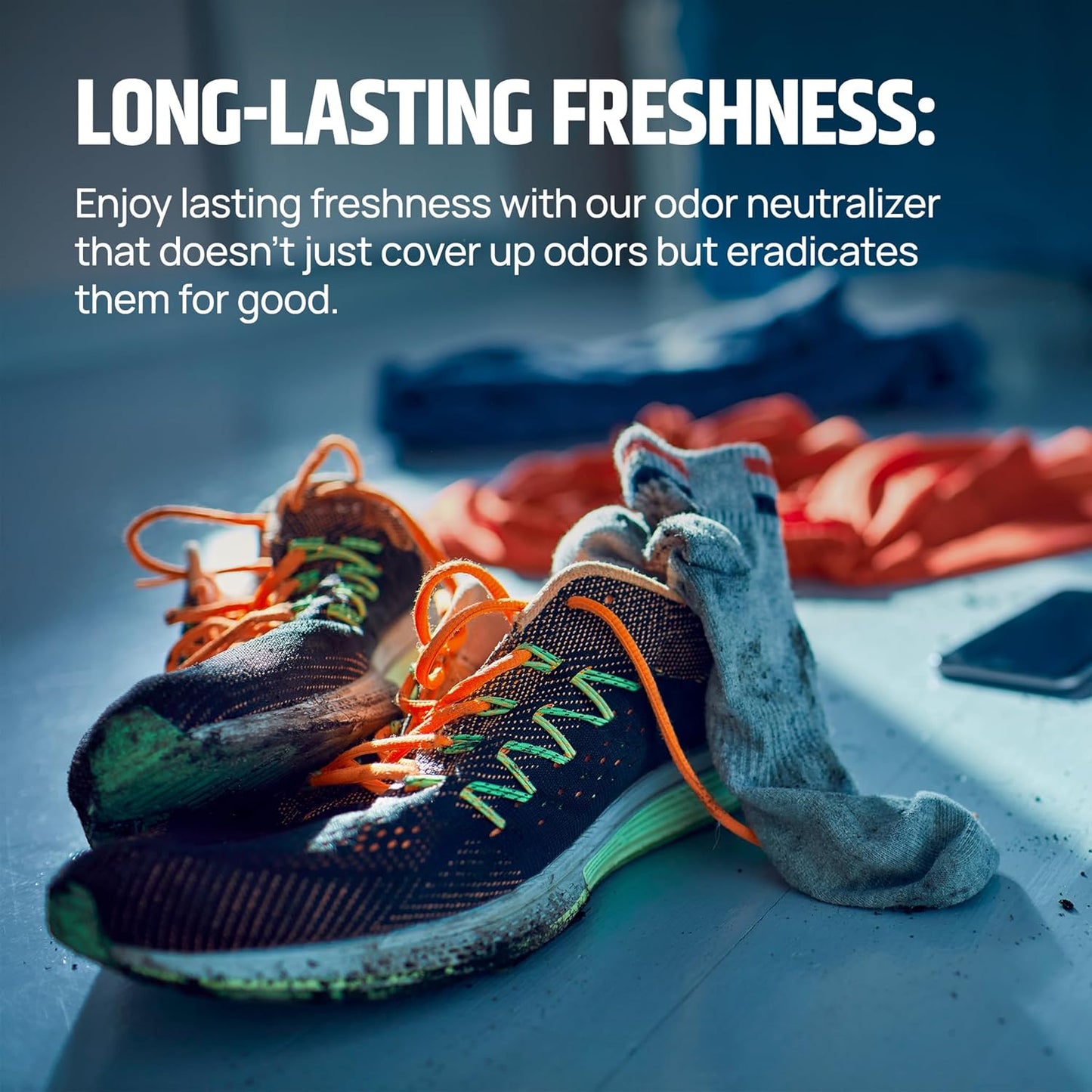 SOCAR - Odor Neutralizer Eliminates odors for Home, Office, Gym, Car. Eliminates Odors from Pets, Cooking, Sports Gear, Urine, Vomit & Unwanted, Strong Odors 32oz Liquid Spray