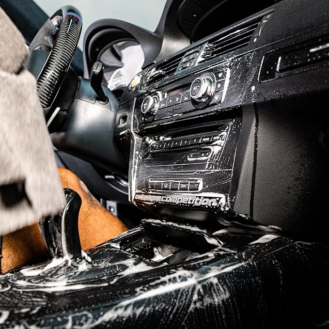 Blackline Luxury Scented Interior Cleaner Reset Deep Cleans & Deodorizes All Surfaces, pH-Neutral High-Foam Formula, Long-Lasting Premium Fragrance for Cars (16 Fl Oz, Wild Cherry)