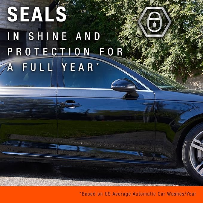 Nu Finish Once a Year Polish and Sealant, Car Polish and Paint Sealant with 3-in-1 Ceramic Technology to Repair, Seal and Repel, 16 fl oz Bottle