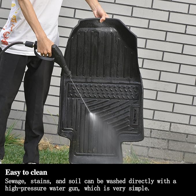 Floor Mats for 2015-2018 2019 Ford Explorer, Large Cargo Mat Covering The Backrest TPE All Weather Protection Custom for Ford Explorer Accessories