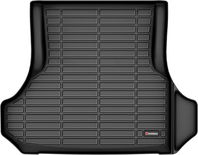 Cargo Liner Compatible with 2011-2023 Dodge Charger(RWD/AWD) & Chrysler 300(RWD/AWD) Cargo Mat，All Weather Protection Trunk Liner Rear Trunk mat，Black