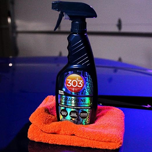 303 Products Graphene Nano Spray Coating - Enhanced Gloss Finish & Depth, Water Repellent, UV Resistant, Helps Prevent Scratches, Beyond Ceramic Coating for Cars, Car Detailing Spray, 15.5oz.