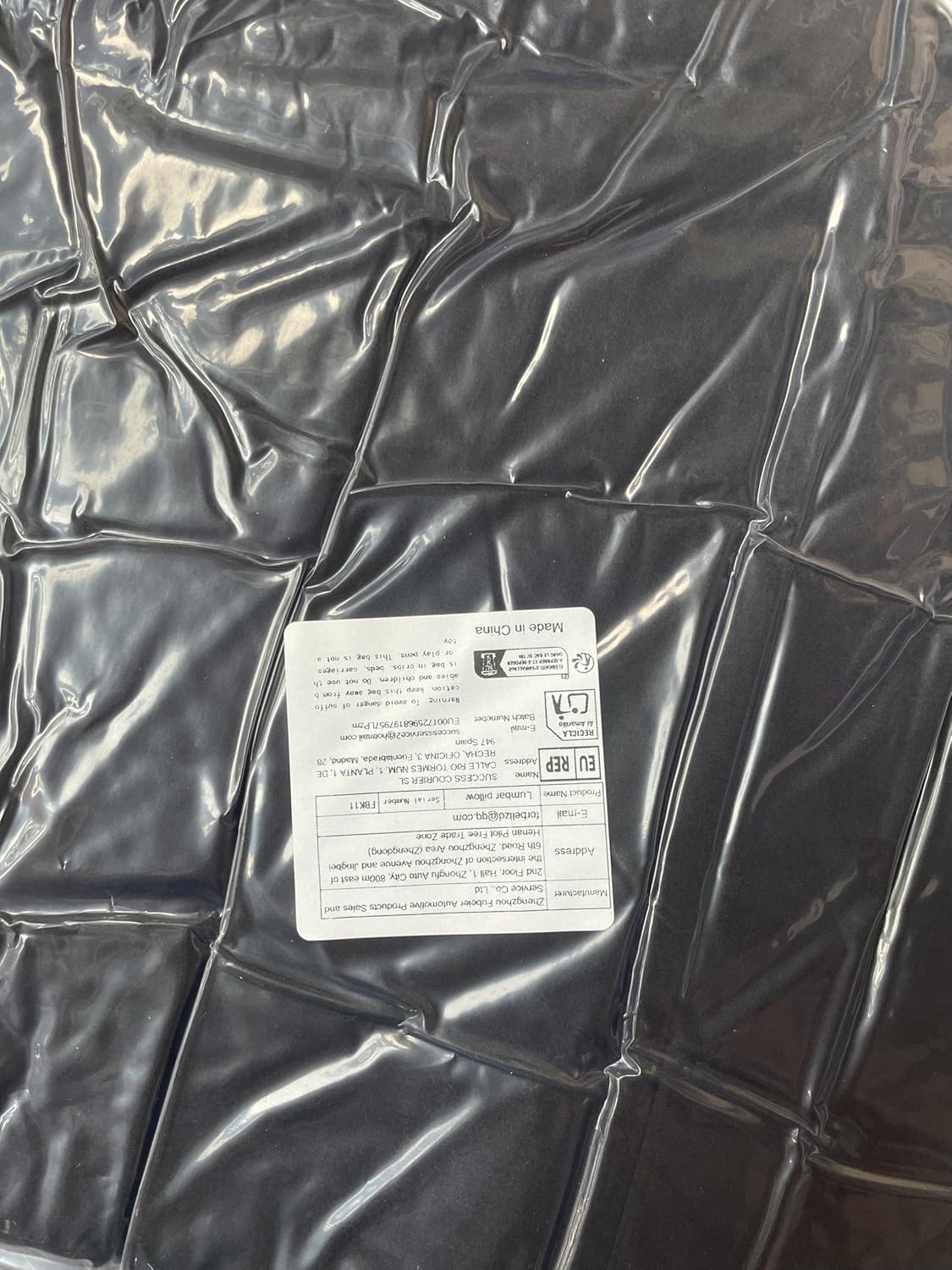 Soft Memory Foam Lumbar Support Pillow for Car Seat with Velvety Suede Cover – Comfortable Back Cushion for Drivers and Passengers