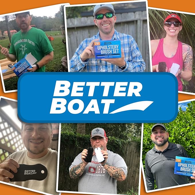 Upholstery Brush Set, Carpet and Car Cleaning Brushes, Horsehair Detailing Brush for Upholstery Cleaner, Leather, Interior, Boat, Couch, and Sofa Cleaning