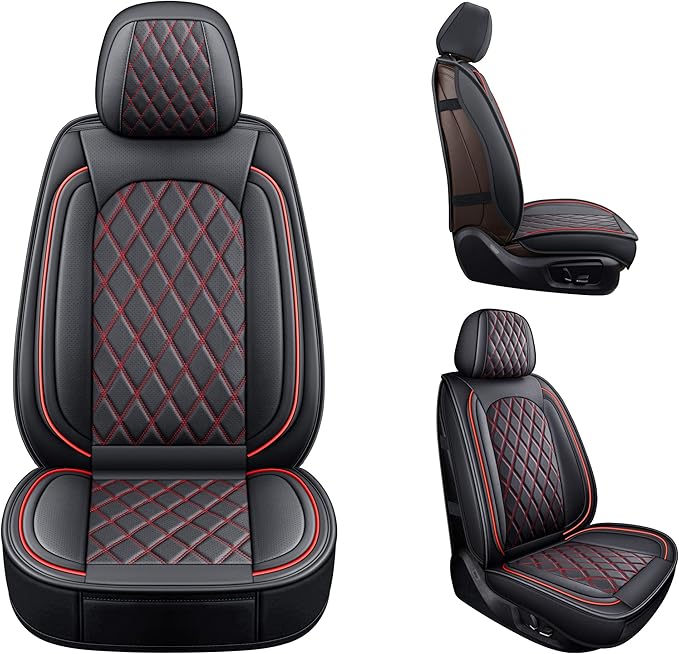 MIROZO Seat Covers for Car,Waterproof Seat Cover Full Set Vehicle Cushion Cover Automotive Seat Protector Breathable Universal Fit for Most Sedan, Truck and SUV for Tacoma Rogue CX5 Chevy