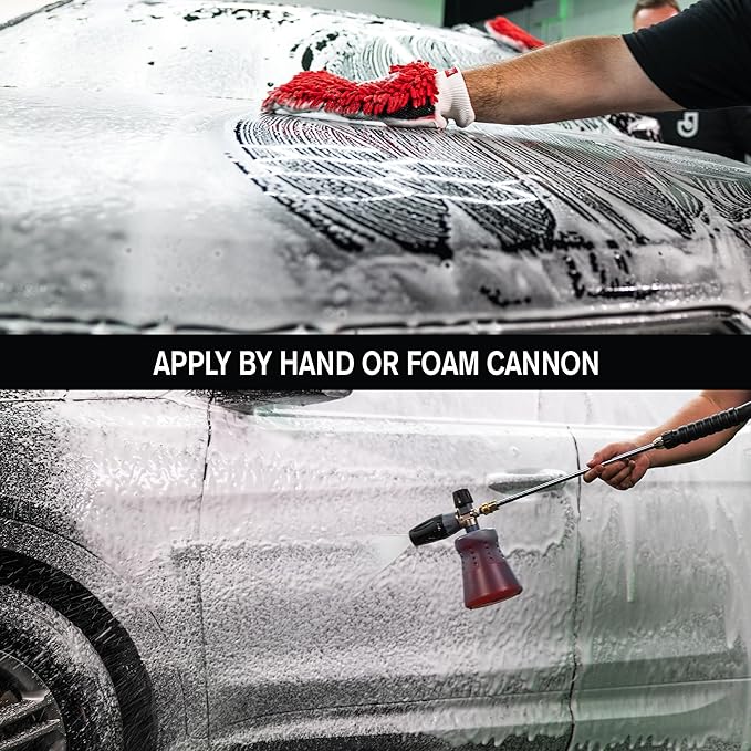 Turtle Wax 54320 Hybrid Solutions Slick-N-Slide Pure Wash, pH Neutral, Extreme Foaming Car Wash Soap, Hand Wash or Foam Cannon Application, Clay Bar Lubricant, Spot Free Clean, 64 oz. (Pack of 1)