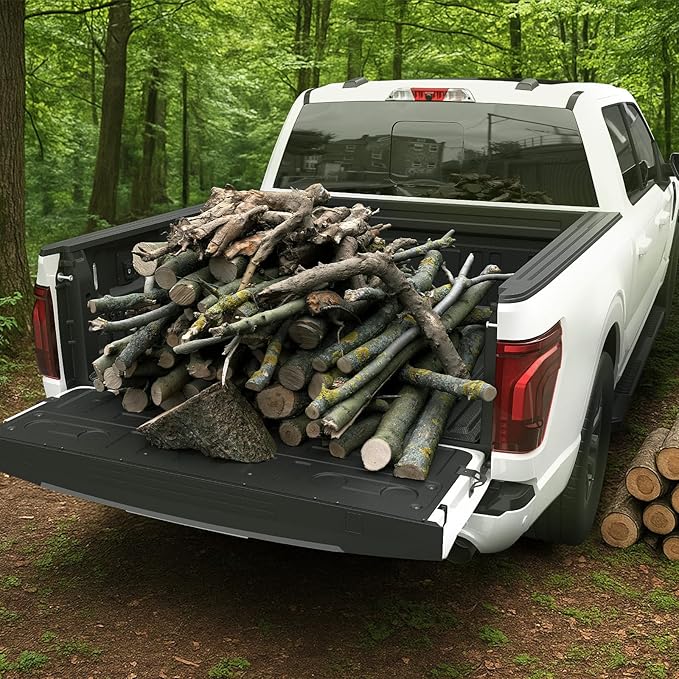 Truck Bed Mat for Ford F150 2015-2025, All Weather Trunk Bed Liner for 2025 Ford F-150 Accessories, 5.5FT 67.1'' TPE Cargo Liner Truck Mat (Not Fit 6.5FT/8FT Bed)