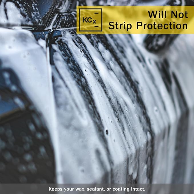 KOCHCHEMIE Gentle Snow Foam - pH Neutral Pre-Cleaning; Works With Foam Cannons & Sprayers; Manual Washing; Safe on Wax & Sealed Surfaces; Cherry Fragrance (5 Liters)