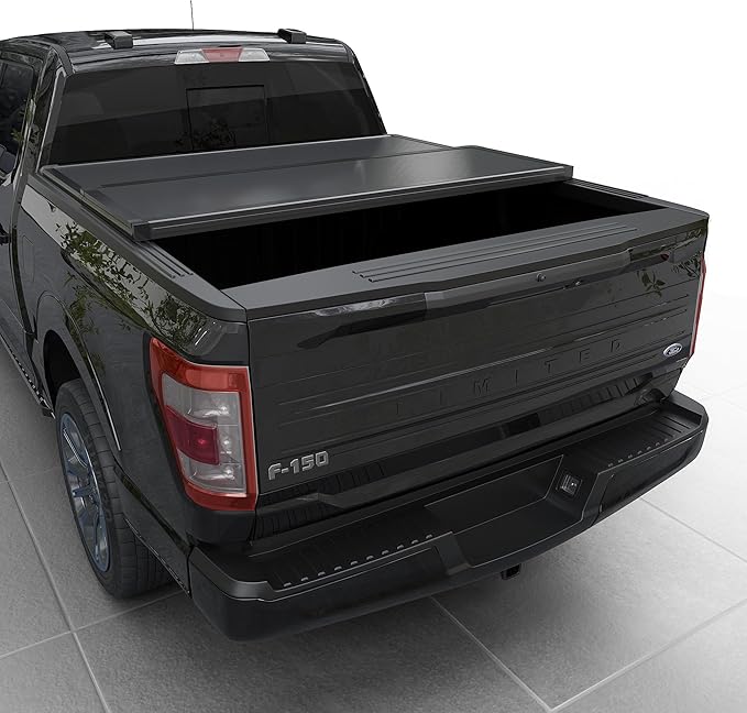 Hard Tri-Fold Truck Bed Tonneau Cover Compatible with 2015-2026 Ford F150 6.5 FT Bed (78")