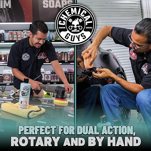 Chemical Guys C4 Clear Cut Correction Compound - Professional Paint Correction Polish for Cars, Trucks, SUVs, and RVs - Removes Scratches, Swirls, and Holograms for a Smooth, Glossy Finish, 16 fl oz