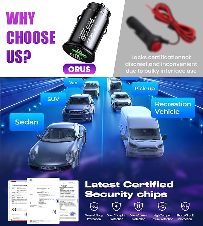 KENANEK 175’’ Acrylic Car Ambient Lighting Kit – 6 LED Light Strips + 4 Footwell Lights, RGB Interior Lights with APP/Remote/Control Box, Music Sync, Dual USB Power, Universal Fit