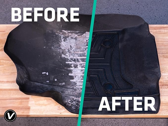 VIKING Drill Powered Carpet Cleaning Brushes for Car, Interior Cleaning Brush, Black and Yellow, 2 Pack