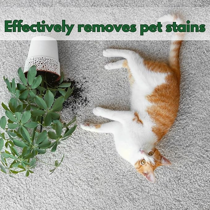 Couch Cleaner and Stain Remover Spray – Professional Strength, Multi-Surface Fabric and Upholstery Cleaner – Pet-Safe, Non-Toxic, Quick-Drying for Couches, Sofas & Car Interiors