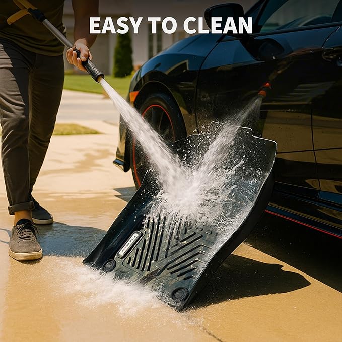 YITAMOTOR Floor Mats Compatible with 2019-2025 Chevrolet Silverado 1500/GMC Sierra 1500 & 2020-2025 Chevy Silverado/GMC Sierra 2500HD/3500HD Crew Cab with Rear Underseat Storage Box, Front Bucket Seat