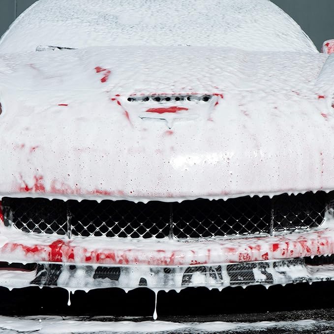 3D Pink Car Soap – 1 Gallon |pH Neutral Car Wash Soap with High Suds & Cherry Scent | Scratch-Free, High Gloss Shine | Safe on Wax & Sealants | Weekly Car Care