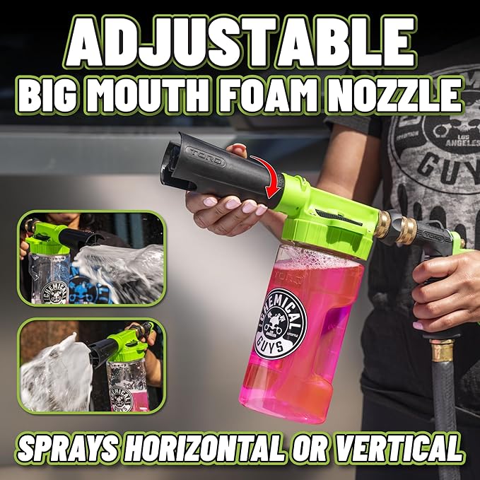 Chemical Guys Acc_326 – TORQ Foam Blaster 6 Foam Wash Gun – The Ultimate Car Wash Foamer That Connects to Any Garden Hose (Pack of 6)