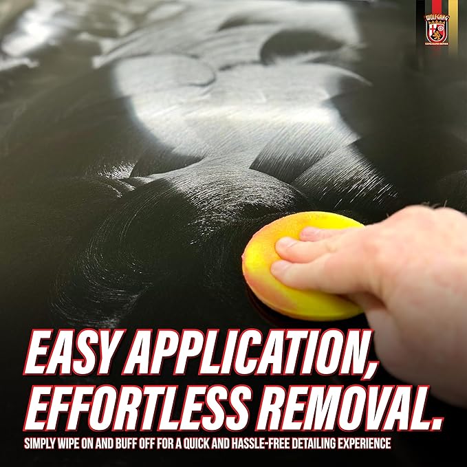 Wolfgang Füzion Carnauba Polymer Estate Wax | Easy Application Car Wax for Superior Shine | Ideal for Paint Protection | 3 oz Mini | WG-9901 | 3 oz