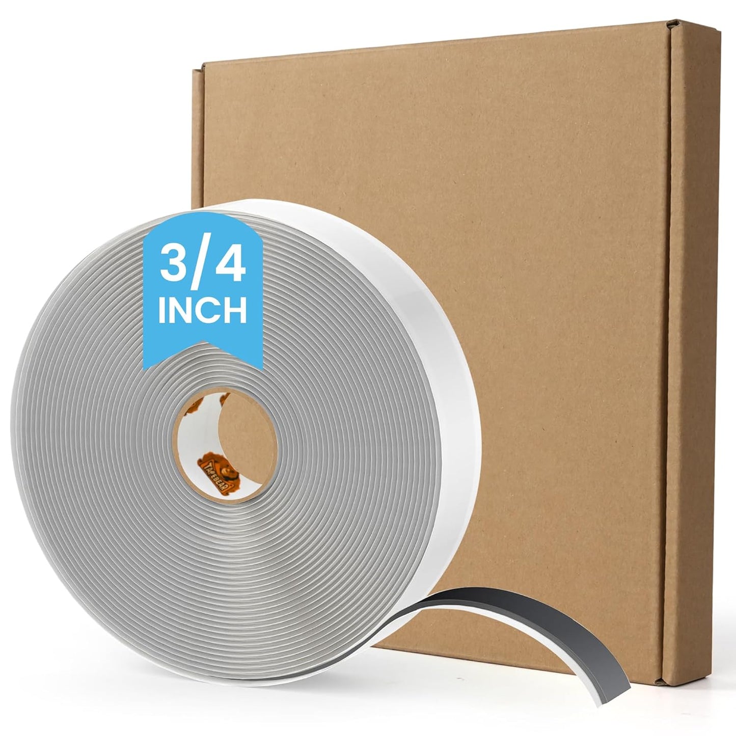 Black Butyl Tape RV Tape 3/4" x 30' x 1/8" Butyl Marine Sealant Tape, Window Glazing Putty Tape Double Sided Auto Butyl Tape Window Sealant Caulking Tape for Boat, EPDM Roof, Pool